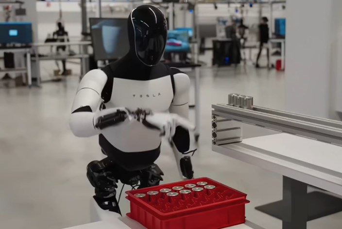 特斯拉机器人进化